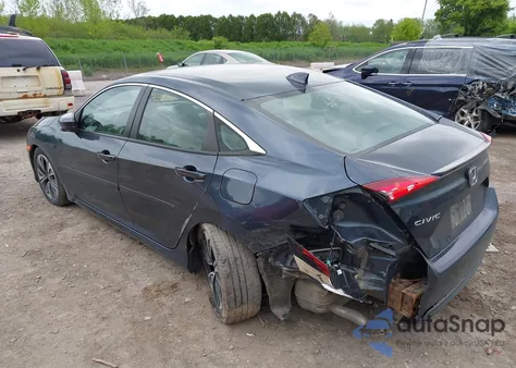 2018 Honda Civic Ex-T z USA, uszkodzony, nr VIN 19XFC1F35JE201765